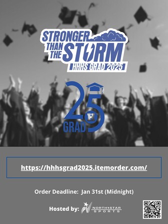 Grad 2025 Clothing Sale Poster